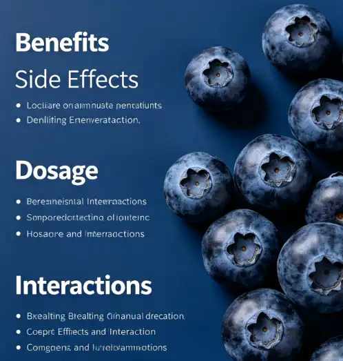 Blueberry Extract: Benefits, Side Effects, Dosage, and Interactions Blueberry Extract: Benefits, Side Effects, Dosage, and Interactions
