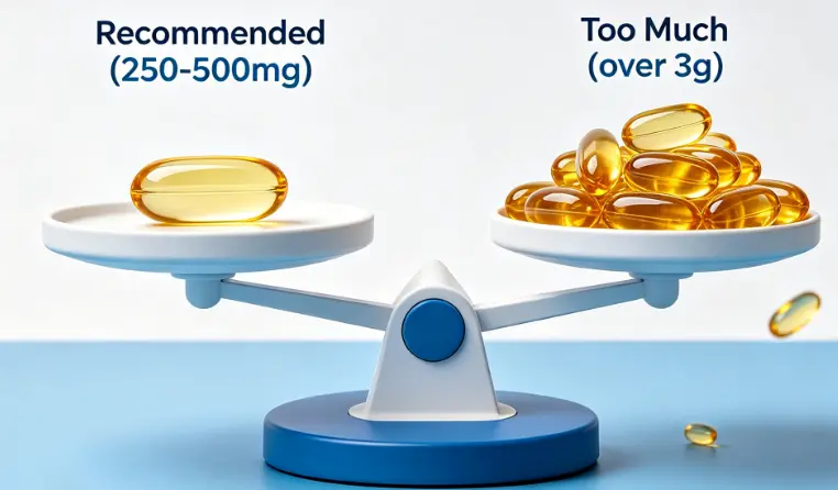 Omega 3 Supplements: How Much is Too Much? – Wellbeing Nutrition Omega 3 Supplements: How Much is Too Much? – Wellbeing Nutrition