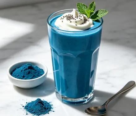 Blue Spirulina Smoothie Blue Spirulina Smoothie