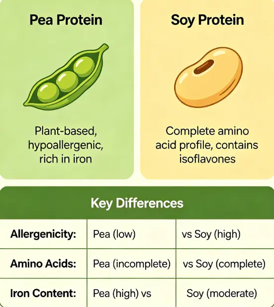 Pea Protein vs Soy Protein: Which is Better? - HealthKart Pea Protein vs Soy Protein: Which is Better? - HealthKart