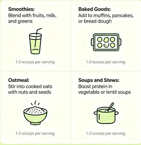 What Can You Add Chickpea Protein Powder To For Effective Use? What Can You Add Chickpea Protein Powder To For Effective Use?
