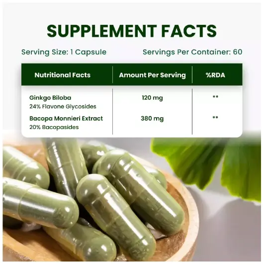 Buy HEALTH VEDA ORGANICS GINKGO BILOBA SUPPLEMENTS, 60 VEG CAPSULES Online & Get Upto 60% OFF at PharmEasy Buy HEALTH VEDA ORGANICS GINKGO BILOBA SUPPLEMENTS, 60 VEG CAPSULES Online & Get Upto 60% OFF at PharmEasy