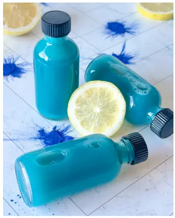 Blue Spirulina Wellness Shots - Claire Bear Bites Blue Spirulina Wellness Shots - Claire Bear Bites